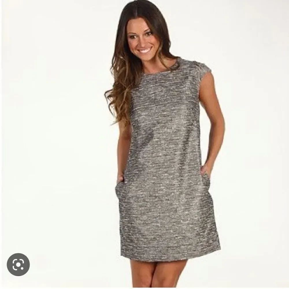 Ted Baker Belbia Tweed Metallic Shift Dress Ted Size 0 XS